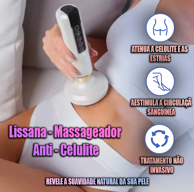 Massageador anti‑celulite com vácuo: resultados em 2‑3 semanas!
