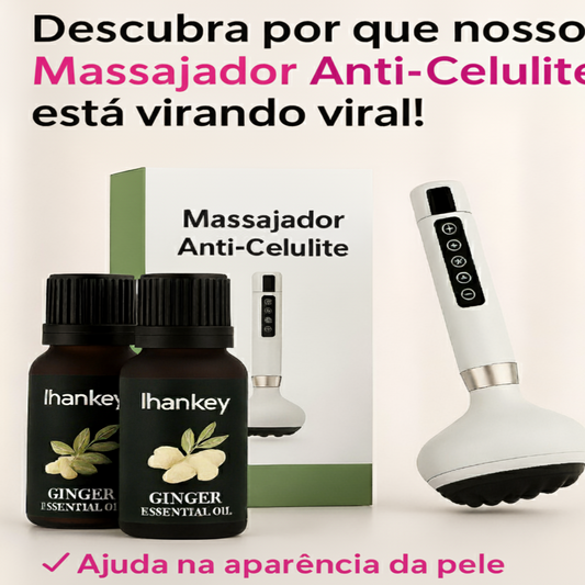 Massageador anti‑celulite com vácuo: resultados em 2‑3 semanas!